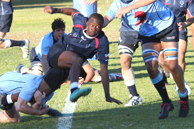 Ziyambe clears his line