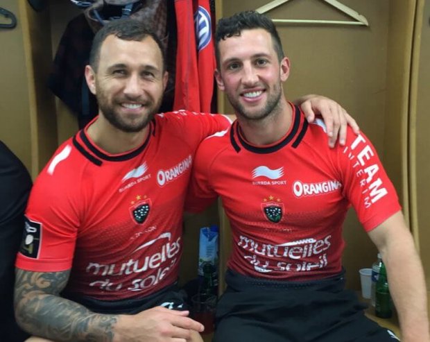 quade cooper's first match for toulon