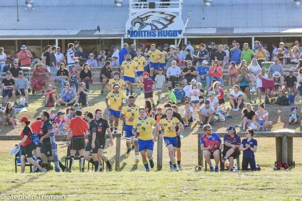 Brisbane City run onto Norths Rugby ground