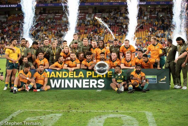 Wallabies win back the Mandela Plate