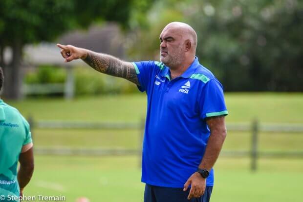 Fijian Drua Forwards Coach Simon Raiwalui
