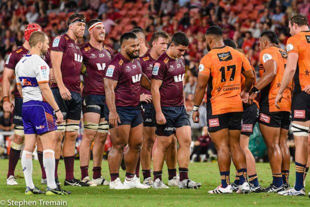 Taniela Tupou loves a scrum