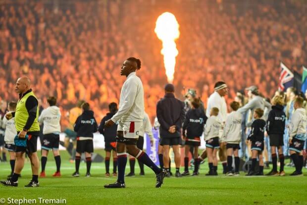 Maro Itoje pre-game