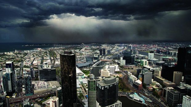 Stormy Melbourne