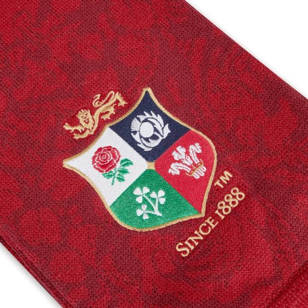 British & Irish Lions Supporter Scarf - Red - Image 2